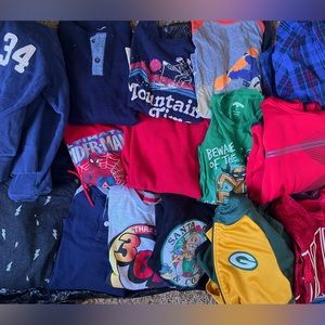 Boys 7/8 pants and shirts